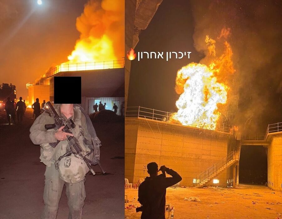Klikni za povećanje idf gaza sewage plant