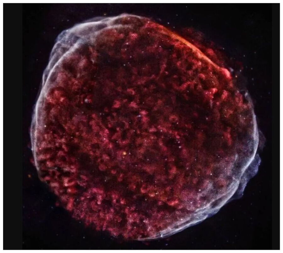 Klikni za povećanje nebula SNR G327.6+14.6