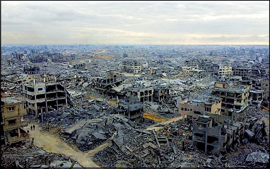 Klikni za povećanje Drone view Gaza