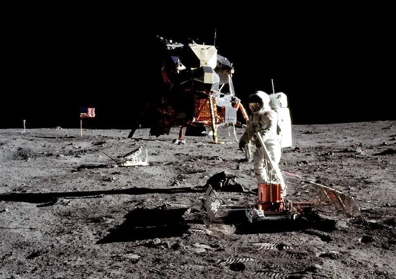Klikni za povećanje Apollo 11 Moon Landing