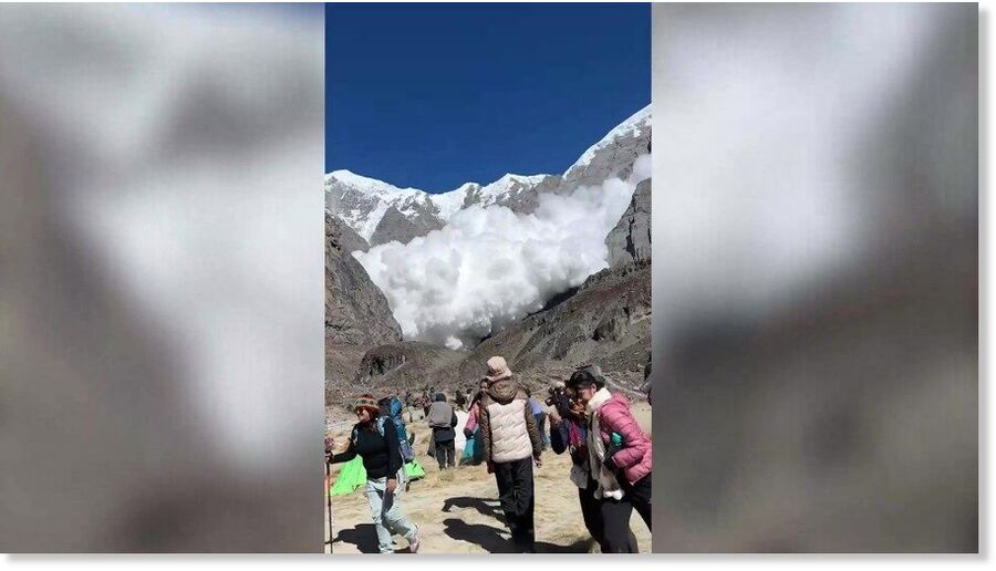 By some miracle nobody was injured