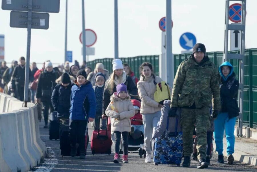 Ukrainian refugees