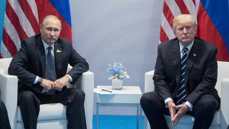 Klikni za povećanje President Putin and President Trump