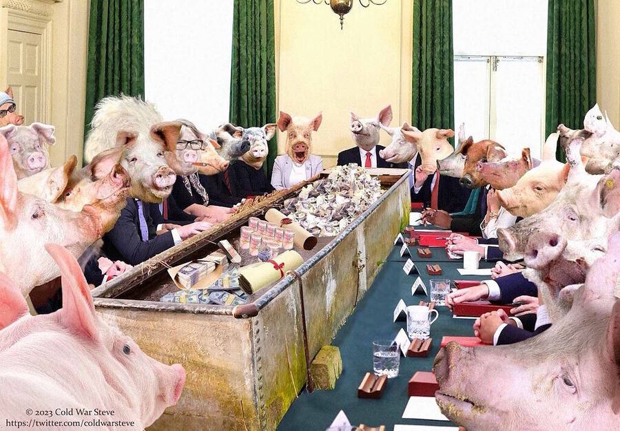congress politicians pig trough greed fraud