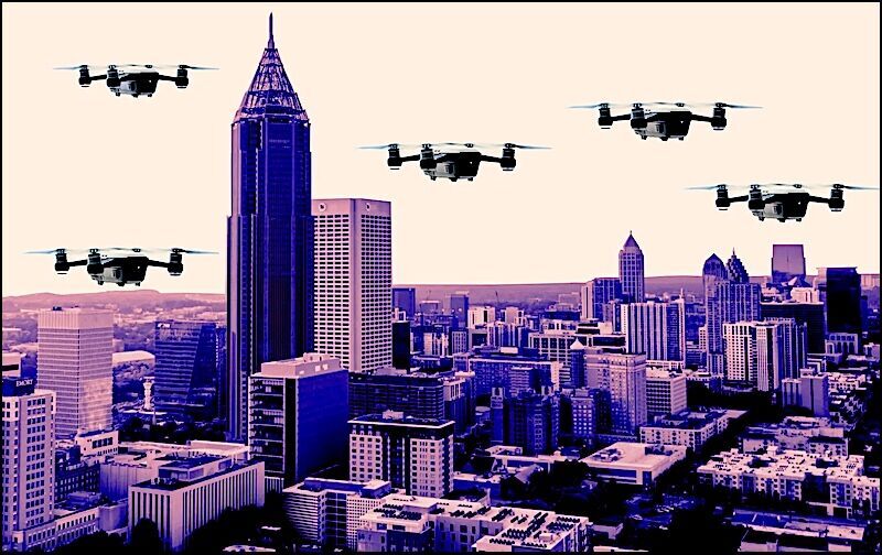 drones over US