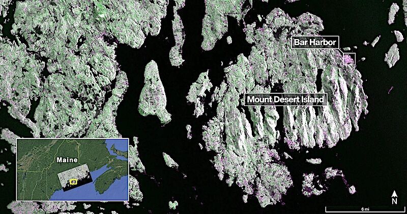 Klikni za povećanje Maine’s Mount Desert Island