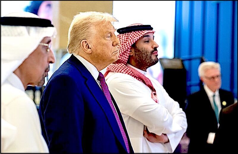Klikni za povećanje Trump Saudis