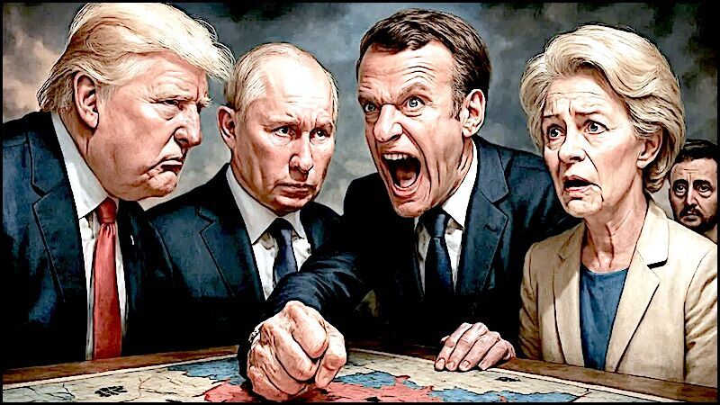 TrumpPutinMacronVanderleyen