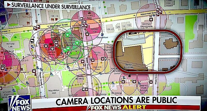 Camera location map