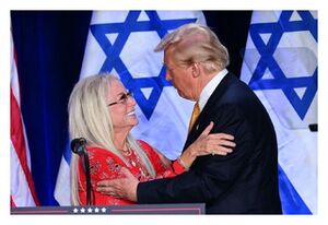 Miriam Adelson with DJT