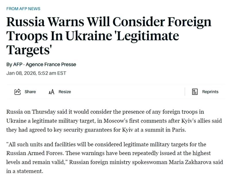 Klikni za povećanje headline russia foreign troops ukraine target