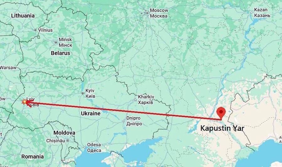 oreshnik strike lviv lvov