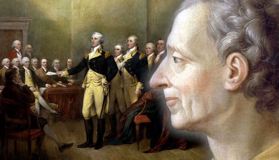 Klikni za povećanje Montesquieu separation government powers