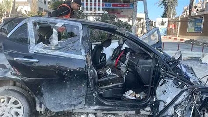 Klikni za povećanje hind rahab gaza murdered idf car
