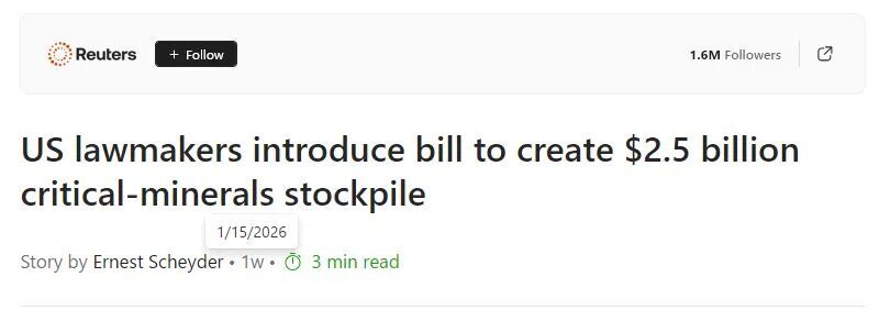 Klikni za povećanje critical minerals stockpile