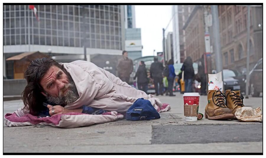 Homeless on the Street