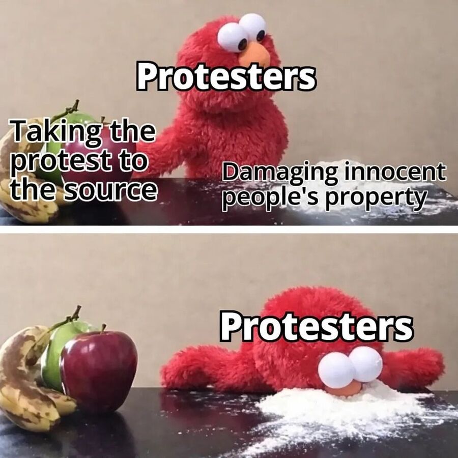 Klikni za povećanje elmo meme protestors ice