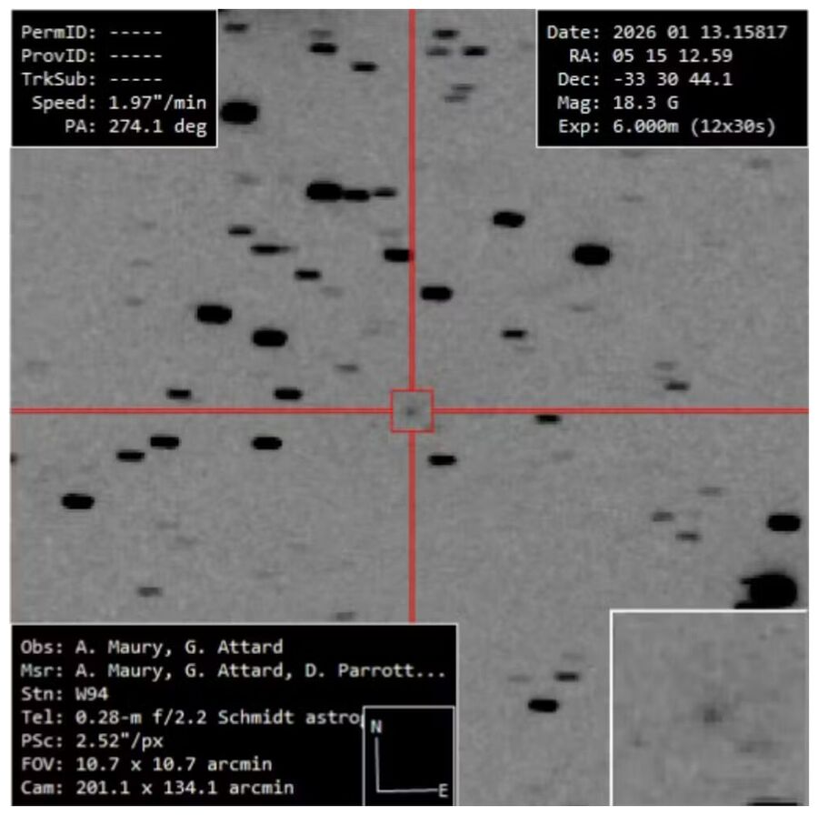 Klikni za povećanje Comet MAPS