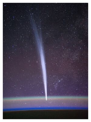 Klikni za povećanje Comet Lovejoy 2011