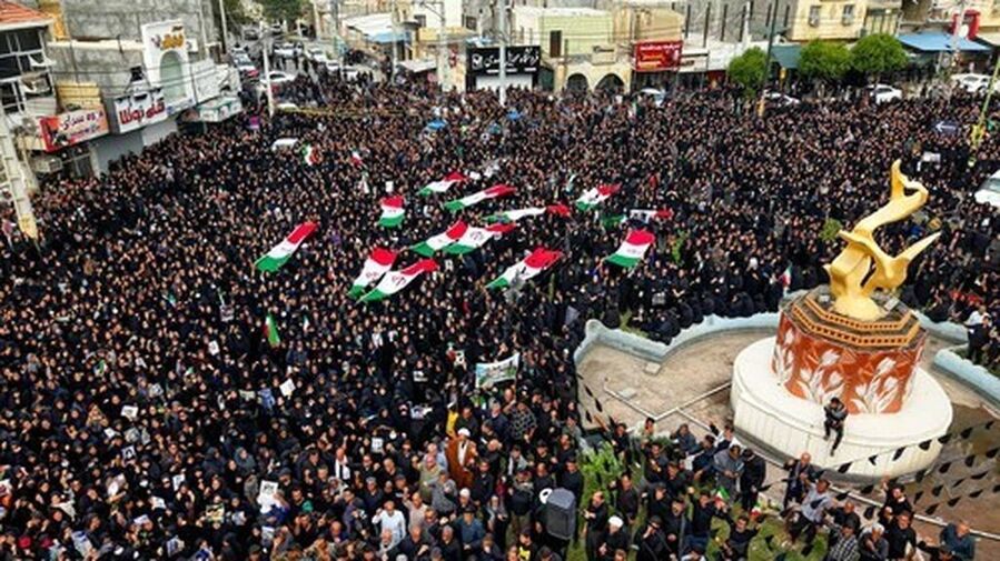 Minab, Iran, sprovod učenika