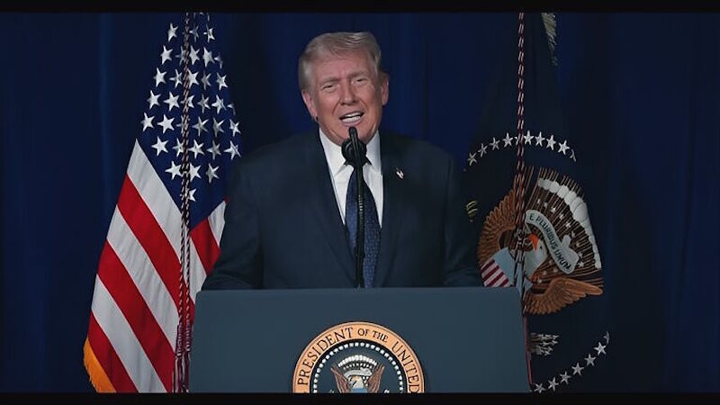 Klikni za povećanje trump announce bomb iran epic fury