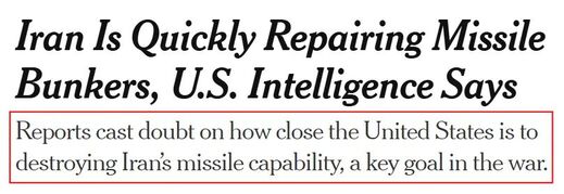 NYT headline