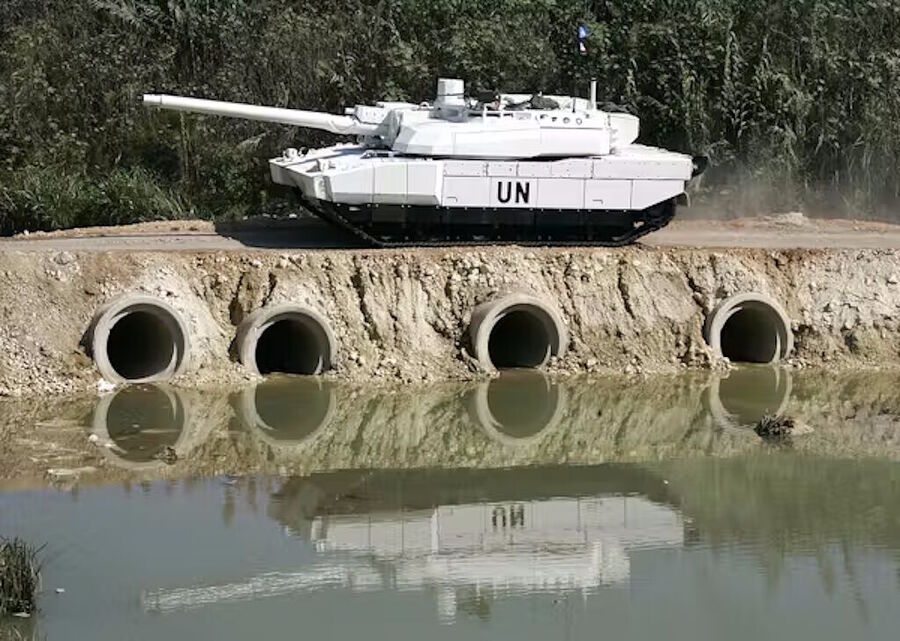 Klikni za povećanje un tank litani river lebanon