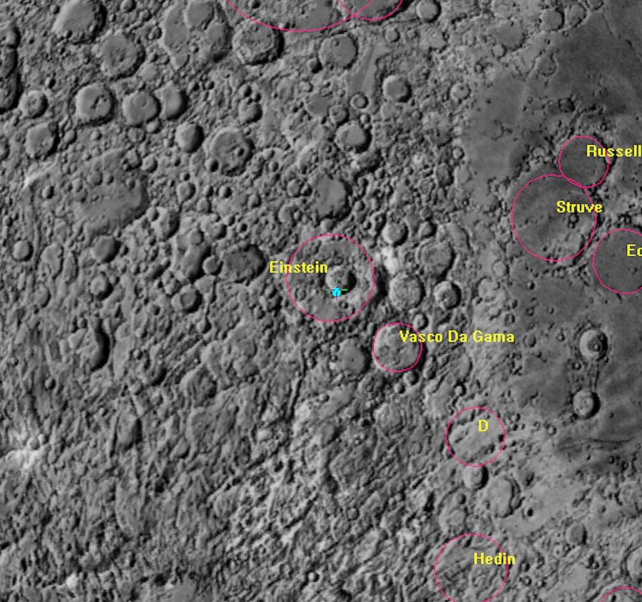 Klikni za povećanje space x debris moon crash rocket stages