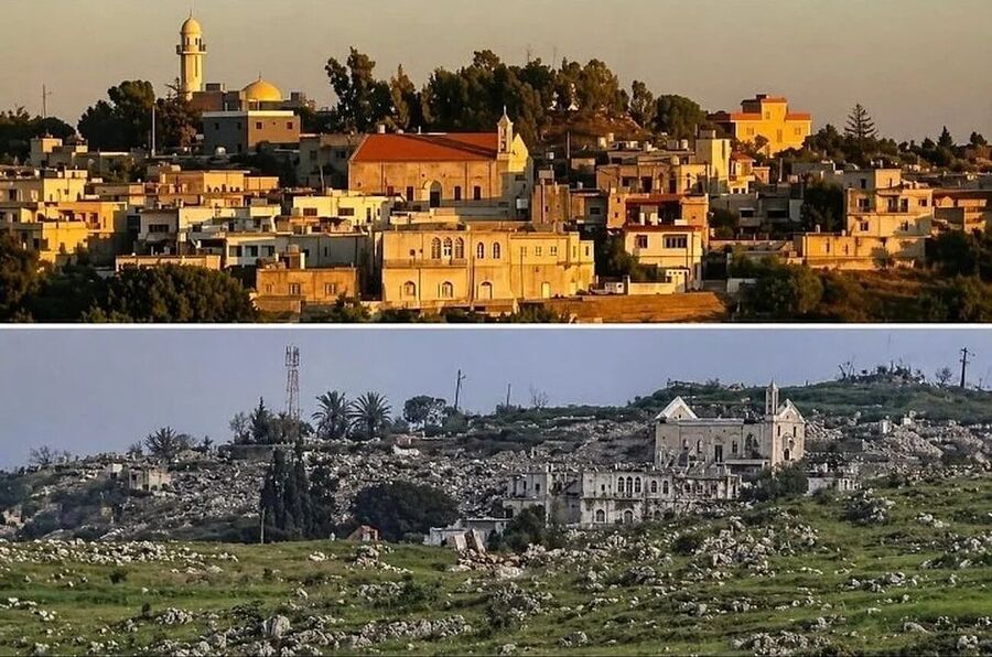 israel destroy convent lebanon