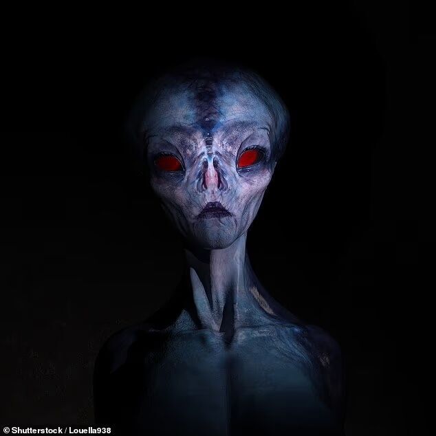 Klikni za povećanje Creepy alien