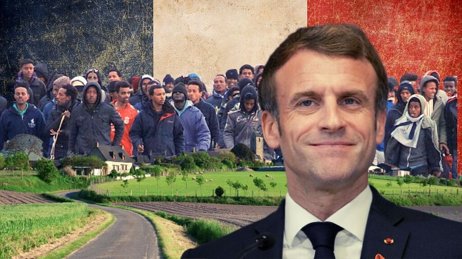 macron france illegal immigants