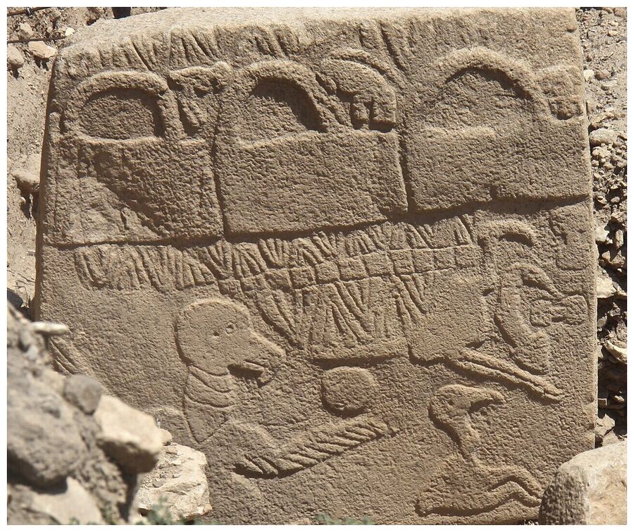 Pillar 43, Enclosure D: the “Vulture Stone”