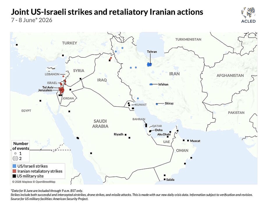 Klikni za povećanje iran war airstrikes us