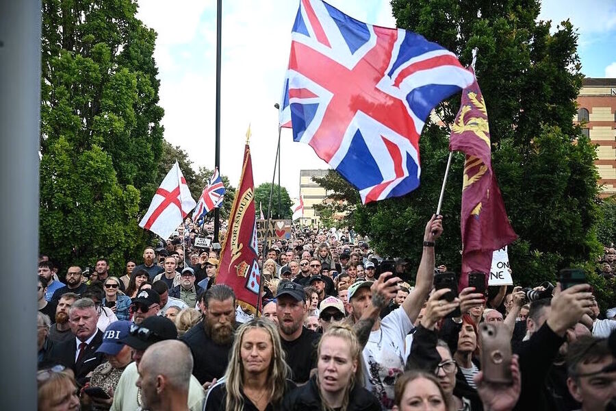 britain protest henry nowak murder