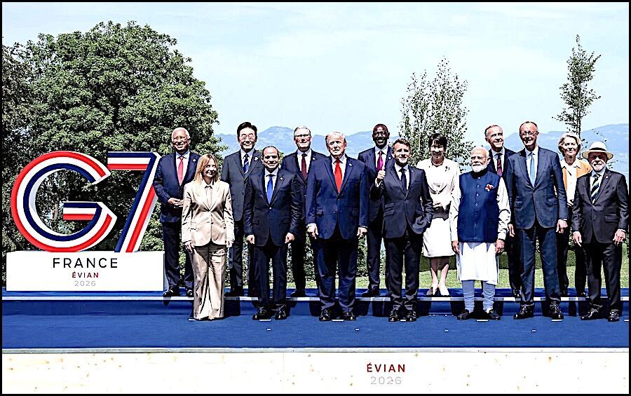 Klikni za povećanje G7 Meeting attendees