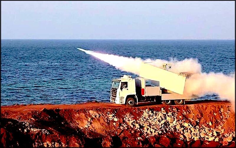Iranian missile launcher