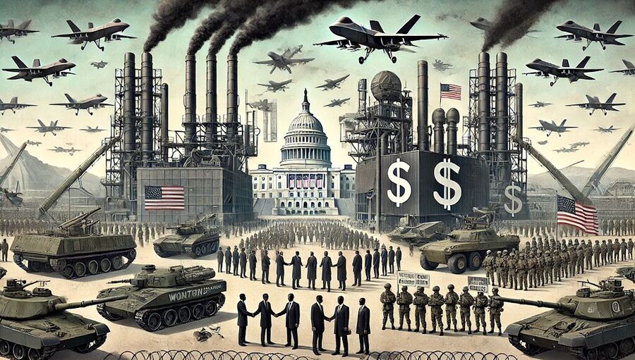 Klikni za povećanje military industrial complex mic graphic