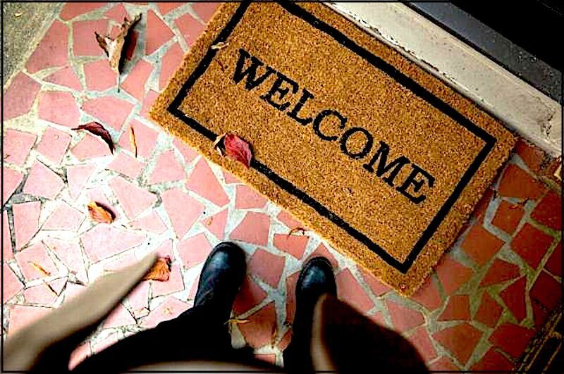 welcome  mat
