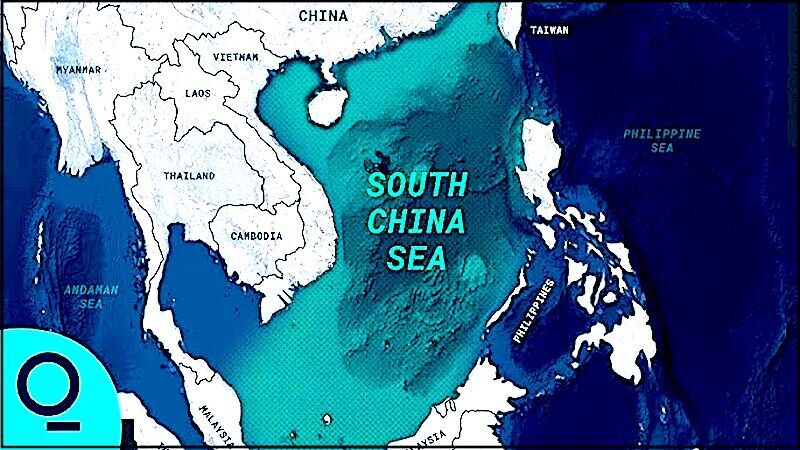 Klikni za povećanje Map South China Sea
