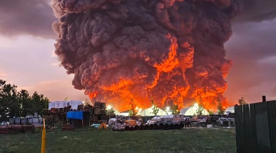 Klikni za povećanje ukraine attack wildberries commercial warehouse civilian