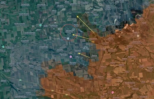 Klikni za povećanje russia advances donbas south