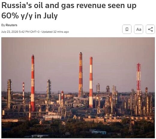 Klikni za povećanje russia oil gas revenue headline