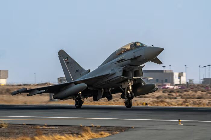 Kuvajtski Eurofighter Typhoon USAF-a